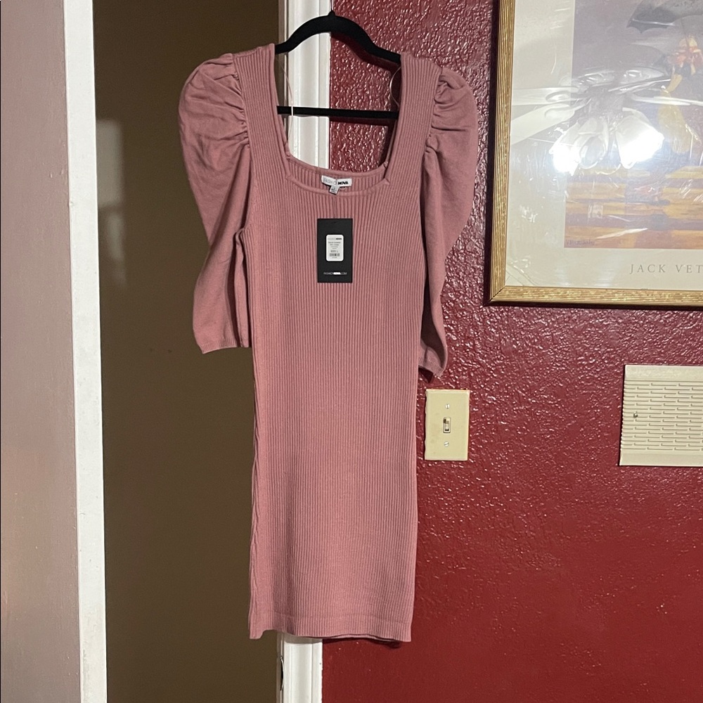 Fashion Nova Mauve Mini Dress